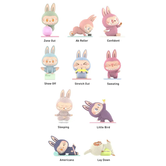 The Monsters: LABUBU Lazy Yoga